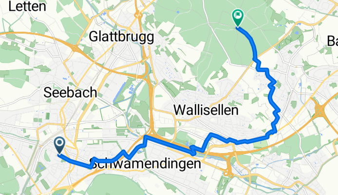 Von Zürich bis Dietlikon