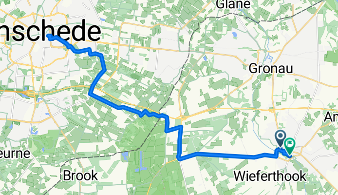 Gronauer Straße, Gronau (Westfalen) nach Drostenplatz, Gronau (Westfalen)