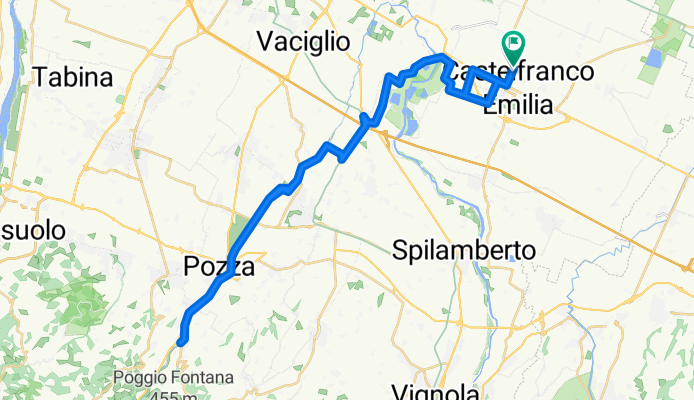 A17 tiepido sino a torre maina