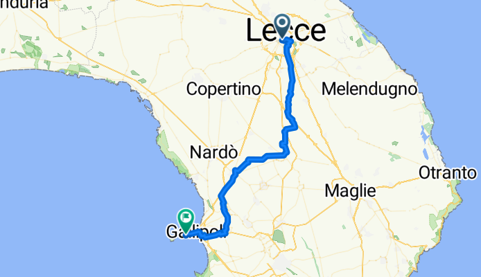 1 Lecce-Galatina-Galatone-Gallipoli