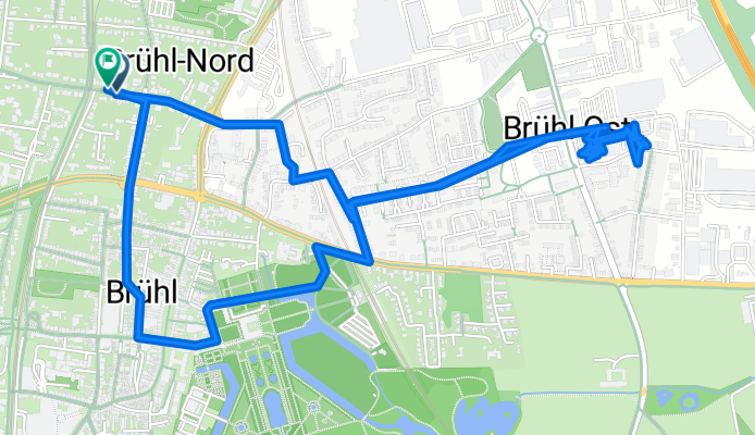 Kaiserstraße to Arndtstraße