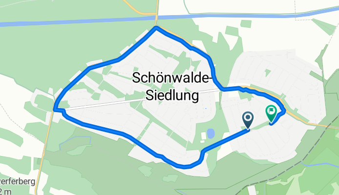 Eichenallee, Schönwalde-Glien nach Eichenallee, Schönwalde-Glien