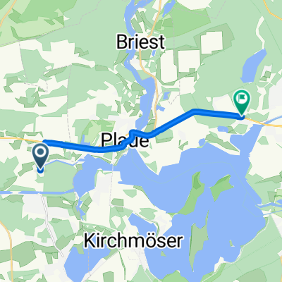 Wusterwitzer Straße, Bensdorf nach Plauer Landstraße, Brandenburg an der Havel