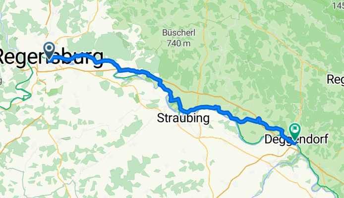7.  Tag Regensburg - Deggendorf