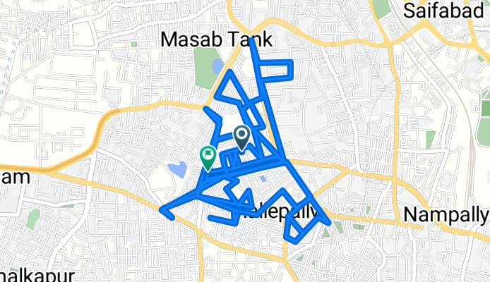 3-66 to Vijay Nagar Colony Road 10-3-291