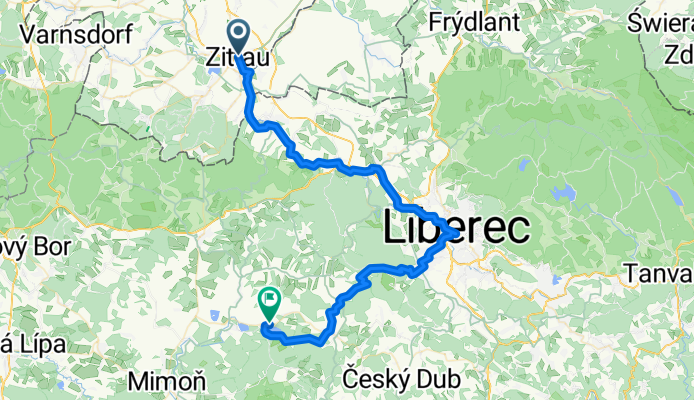 Von Zittau bis Hamr na Jezeře