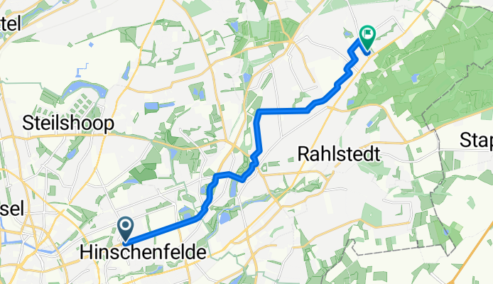 Holzmühlenstraße nach Wildschwanbrook