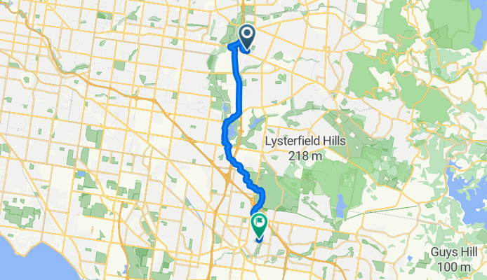From Wantirna to Dandenong