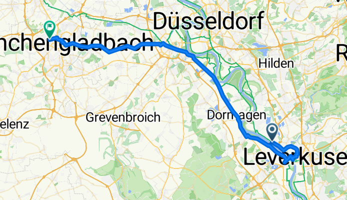 Von Köln bis Mönchengladbach