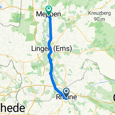 Matthiasstraße nach Lingener Straße