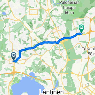 Leppävaarankatu, Espoo to Halkosuontie, Helsinki