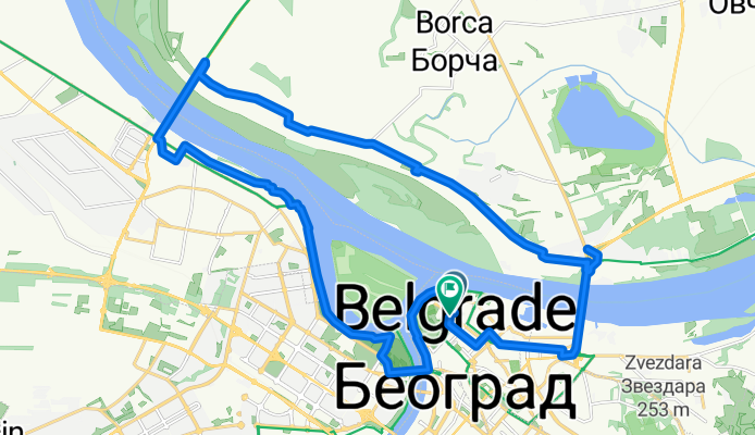 Солунска, Belgrad nach Солунска, Belgrad