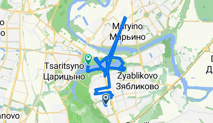 Домодедовская улица, Москва до Шипиловский проезд, Москва