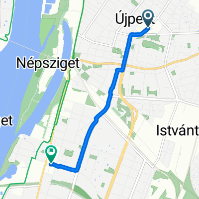 Kiss Ernő utca, Budapest to Váci út, Budapest