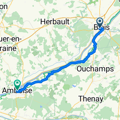 Rue du Docteur Jean Laigret, Blois to Quai des Marais, Amboise