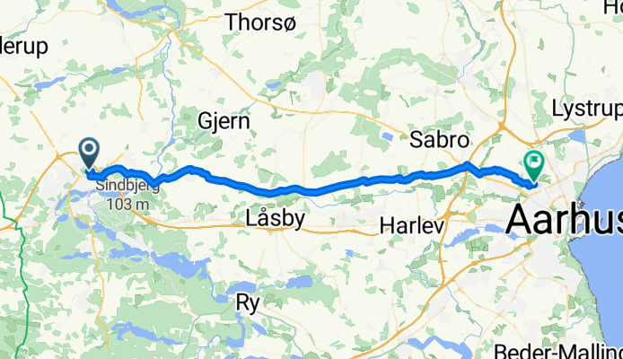 Kejlstrupvej, Silkeborg to Torpevænget, Aarhus V