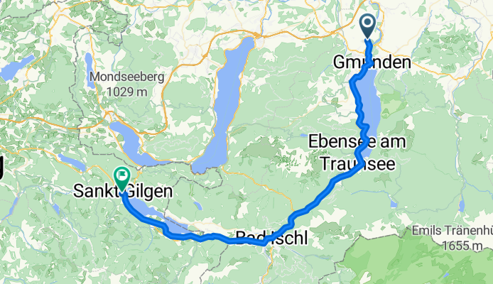 Gmunden - St. Gilgen