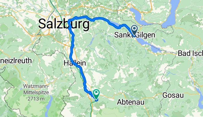 St. Gilgen - Scheffau am Tennengebirge