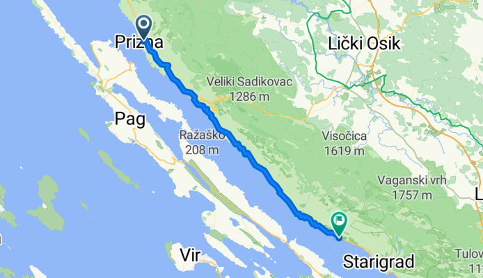 Gospić - Obrovac