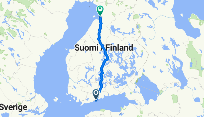 De Vuorikatu 22c à Pakkahuoneenkatu