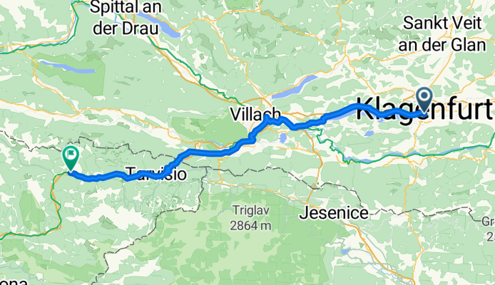 Klagenfurt - Pontebba