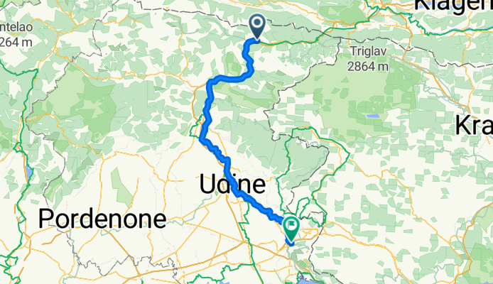 Pontebba - Gradisca d'Isonzo
