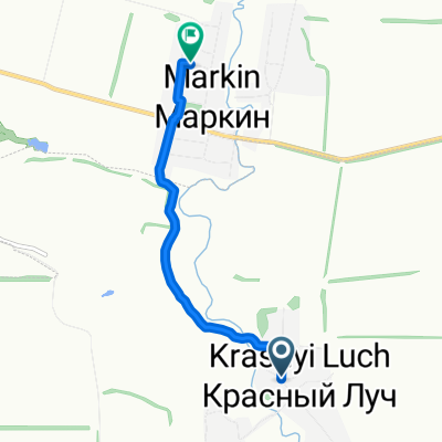 Маршрут в Молодежная улица 6, квартира 2