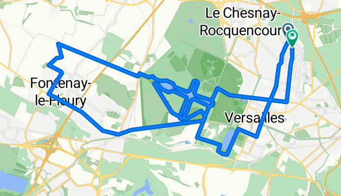 Des champs 🌽 et le château 🏰