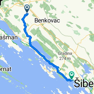 Von Pakostane bis Vodice