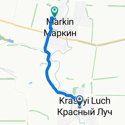 Маршрут в Молодежная улица 6, квартира 2