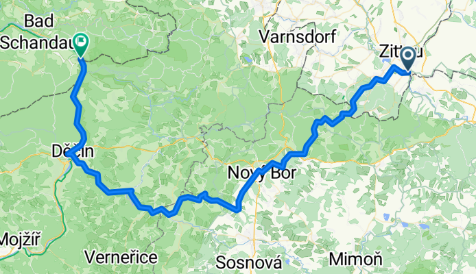 Von Zittau bis Reinhardtsdorf-Schöna