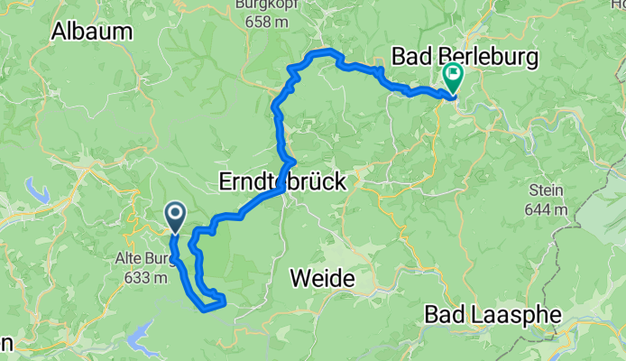 Hilchenbach - Bad Berleburg