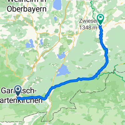 Von Garmisch-Partenkirchen bis Bad Tölz