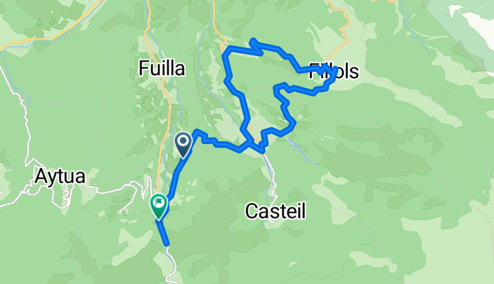 Sahorre to Rue de las Closes, Sahorre