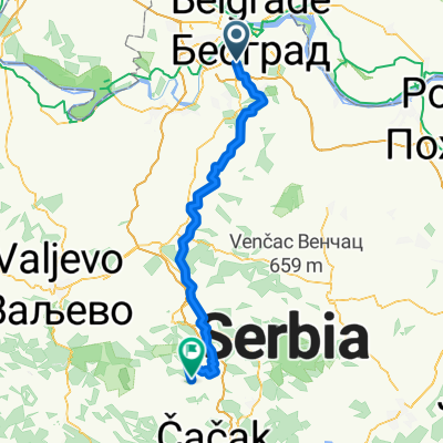 From Belgrade to Lozanj