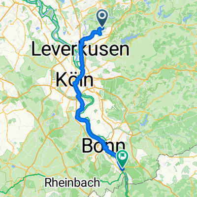 Von Leverkusen bis Königswinter
