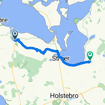 Torvet, Lemvig nach Sevelvej, Vinderup