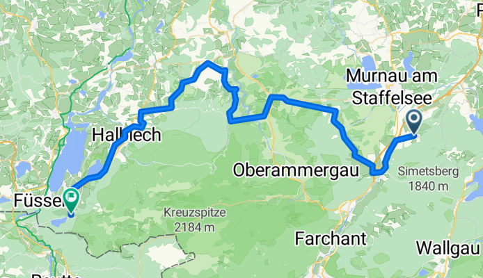 27.6. Ohlstadt - Fussen