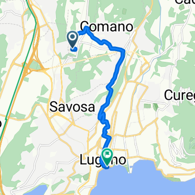 Via Moretto 3D nach Piazza Alessandro Manzoni