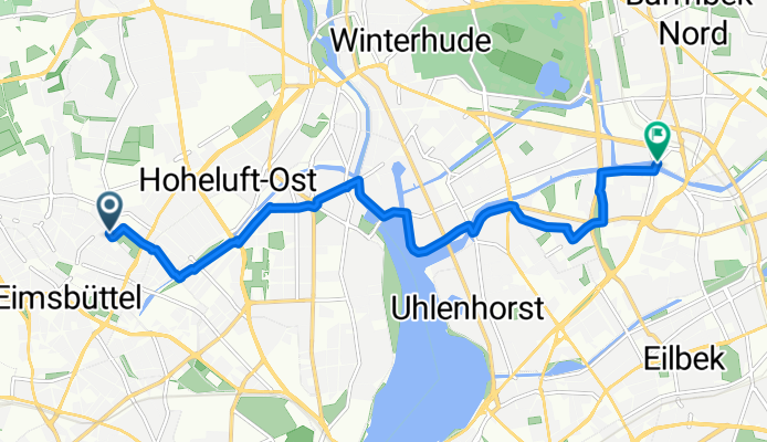 Lastropsweg, Hamburg to Bert-Kaempfert-Platz, Hamburg