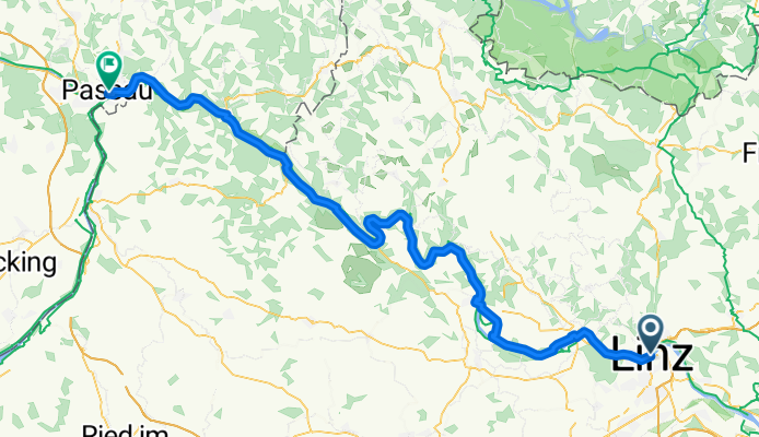 Linz - Pfarrkirchen im Mühlkreis