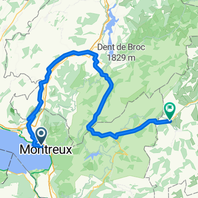 From Montreux to Saanen