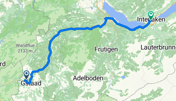 From Saanen to Spiez