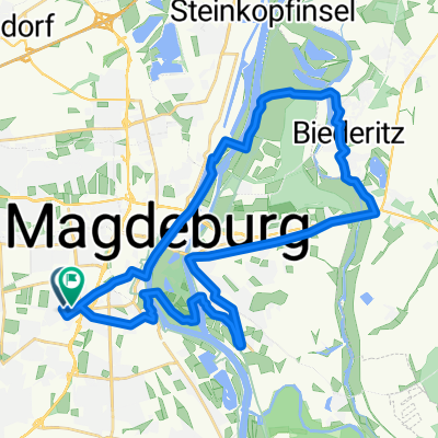 Rundkurs: SB-Heyrothsberge-Biederitz-Herrenkrug-SB