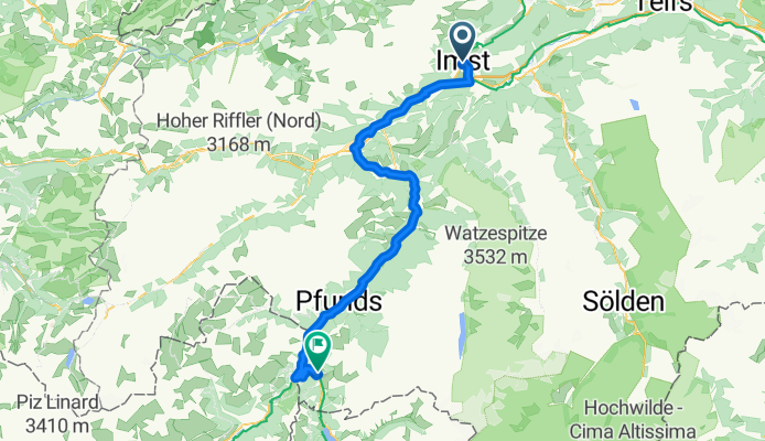 From Imst to Nauders