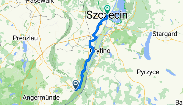 Von Schwedt/Oder bis Stettin 1