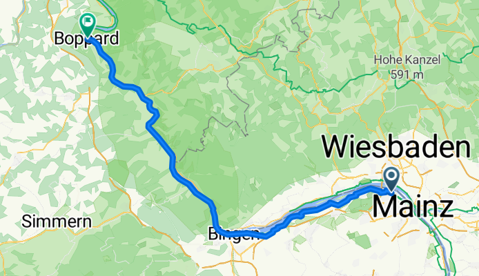 Budenheim - Boppard