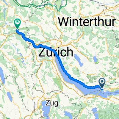 From Rapperswil-Jona to Baden