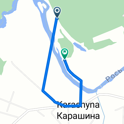 вул. Слобода to вул. Слобода