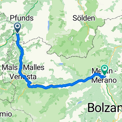 30.6. Nauders - Merano